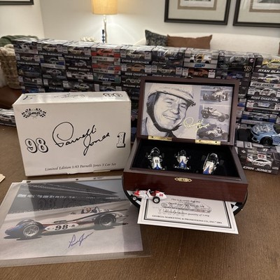 1/43 GMP LIMITED EDITION PARNELLI JONES 3 CAR SET + BONUS 1:84 + SIGNED PHOTO