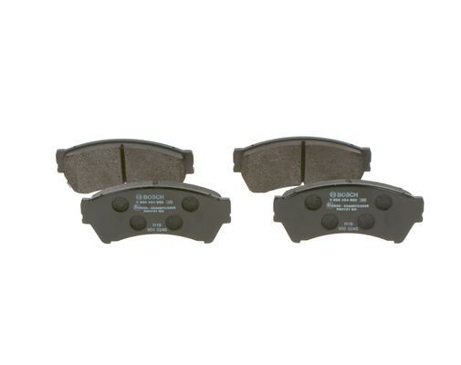 Plaquettes de frein Bosch 0986494860 de rechange pour frein à disque Mazda