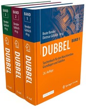 Dubbel Taschenbuch für den Maschinenbau SET 1-3 | Beate Bender (u. a.) | Buch