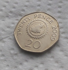 Guernsey 2009 20p Pence Guernsey Island