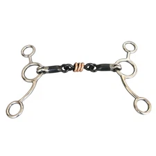 Premium Stainless Steel Horse Bit Full Cheek Snaffle Bit with Copper Mouthpiece