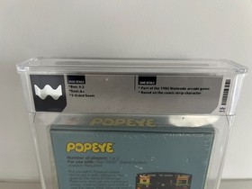 Popeye (Atari 5200) WATA 9.2 A+ New Sealed Graded VGA CGC PSA 1st Print RARE!