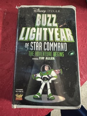 Buzz Lightyear of Star Command: The Adventure Begins (VHS, 2000)