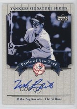 2003 Yankees Signature Series Pride of New York Mike Pagliarulo #PN-MP Auto 14ty