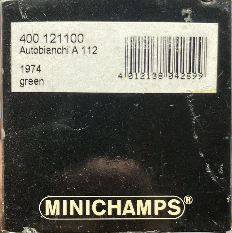 Minichamps 1/43 Autobianchi A 112 1974 Green 400121100 - Image 4 of 4