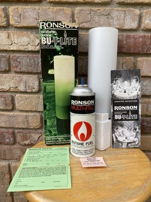 NOS Ronson Varaflame Butane BU-T-LITE in Box *Never Used* 1969 *READ*