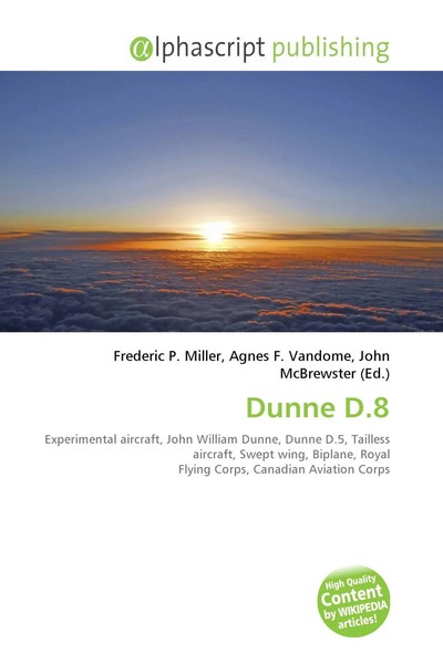 Frederic P. Miller (U. A.) | Dunne D.8 | Taschenbuch | Englisch (2026)-image