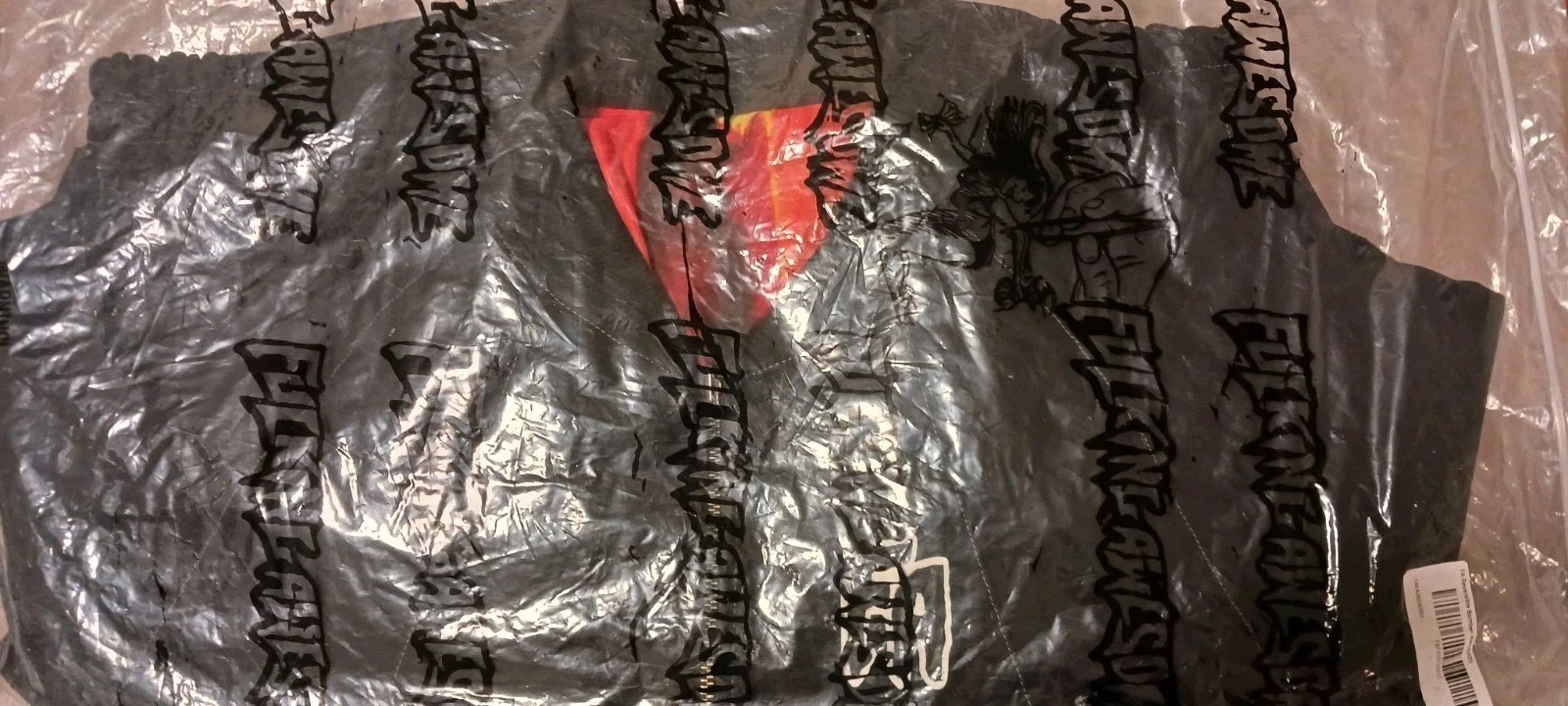 FA F*CKING AWESOME NEW WITH TAGS REVERSIBLE BOMBER-BLACK MEDIUM - product detail image 4