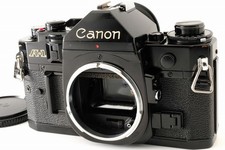 ALL WORKS MINT Canon A-1 35mm SLR Black BodyFilm Camera From JAPAN