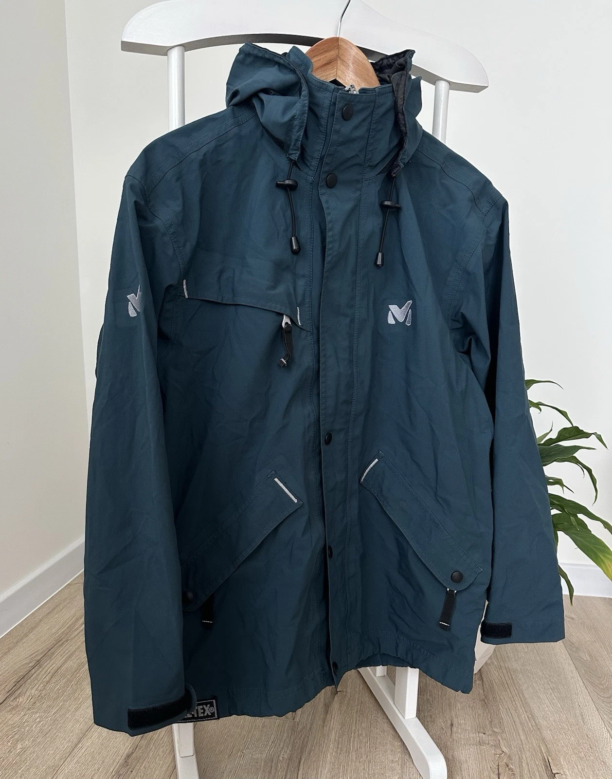Vintage Millet Gore-Tex Waterproof Hooded Mountain Jacket Men’s M