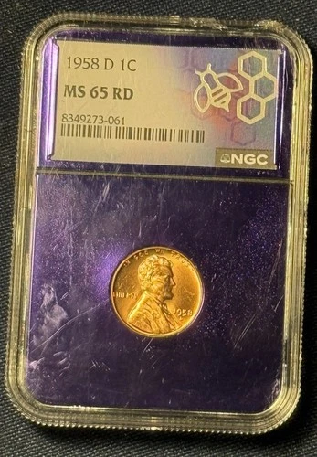 🔥 Last Year of the Classic Wheat Reverse — NGC MS 65 RD Beauty! 🔥
