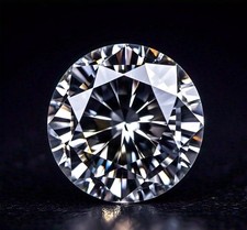 5 Ct Round Cut Certified Lab Grown Diamond Natural D Color VVS1 Clarity