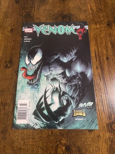 Venom #3 (9.0 VF/NM) Newsstand Variant - Shiver - 2003