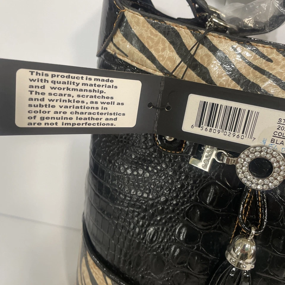 Cartera negra Mardi Claire Foto 2 de 4