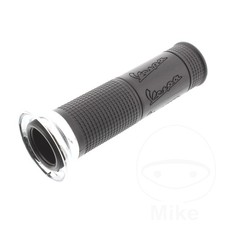 Genuine OEM Grips Black Chrome Right Left Fits Vespa PX 125 DT 1984-2017