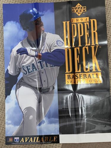 Vintage 1994 Upper Deck Baseball Promo Poster Ken Griffey Jr. Rare