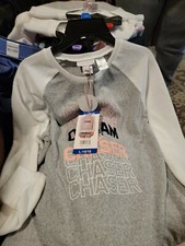 BCBGirls Little Girl's 2 Piece Sleep/Lounge Set Heather Grey, Large-14/16 