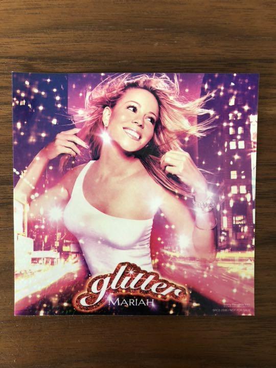 Super rare not-for-sale sticker Mariah Carey glitter collection