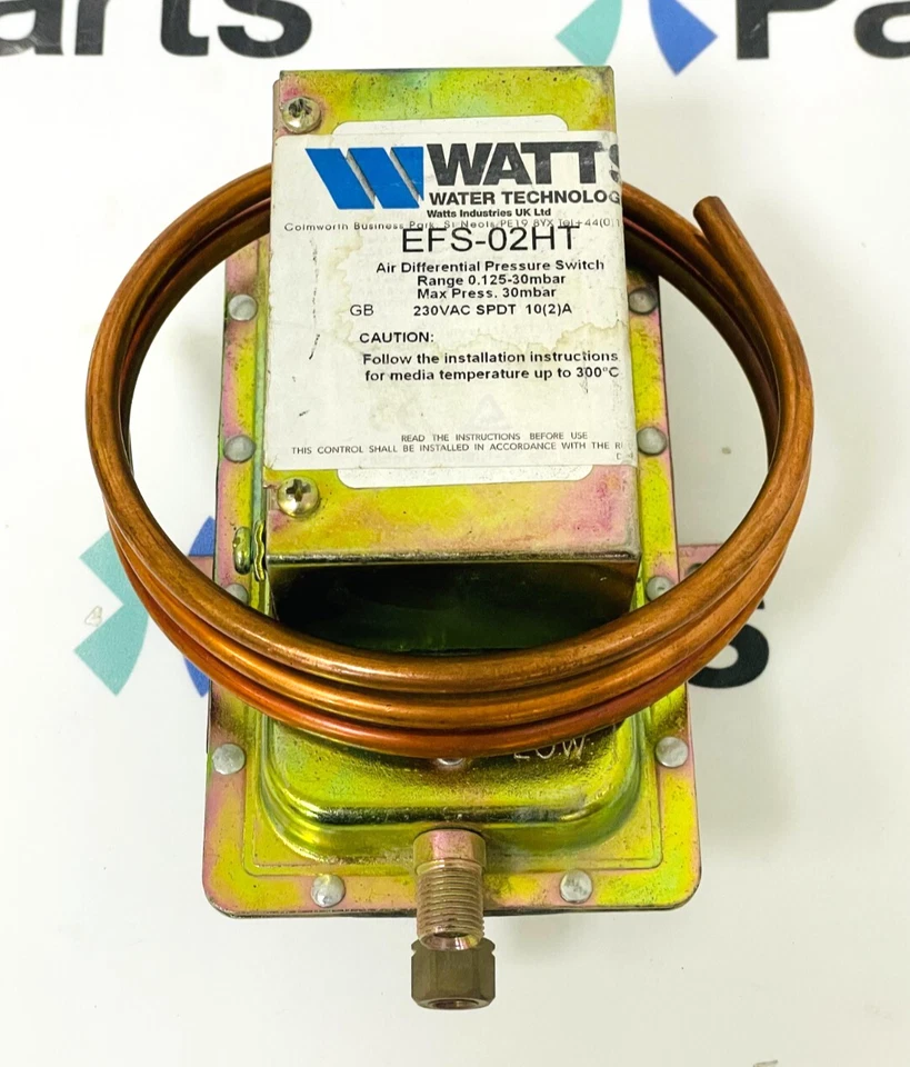 Interruptor de presión diferencial de aire WATTS EFS-02HT Foto 2 de 4