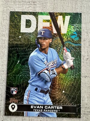 Evan Carter 2024 Topps DFW Insert Texas Rangers #CTC-16 Rookie