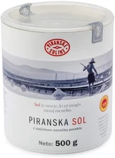 Piranske Soline Piran Salt with Protected Designation of Origin unground 500g
