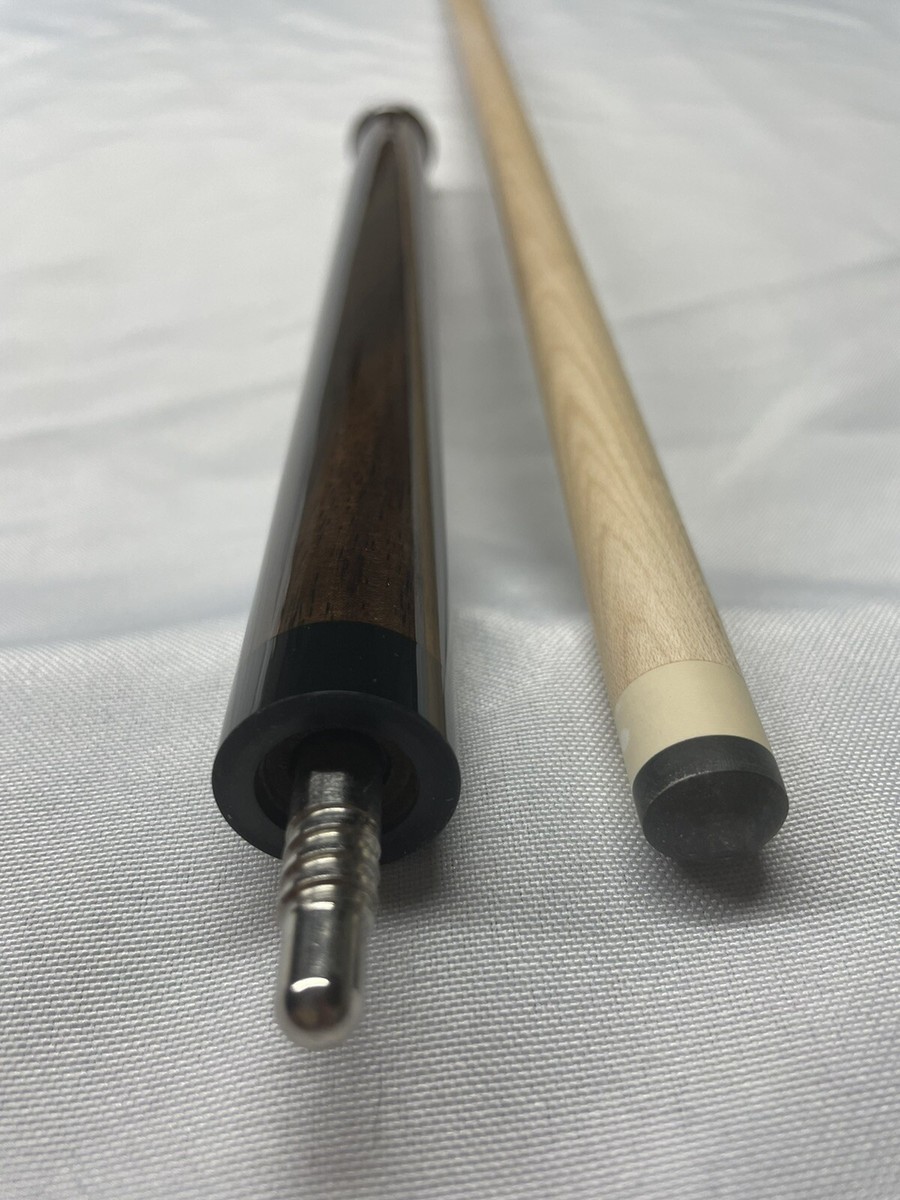 J&J Jump Pool Cue Stained Maple W/ Phenolic Tip for sale