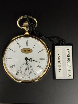 Zeno Hand-wound pocket watch New genuine Sumoseco BULOVA collaboration model