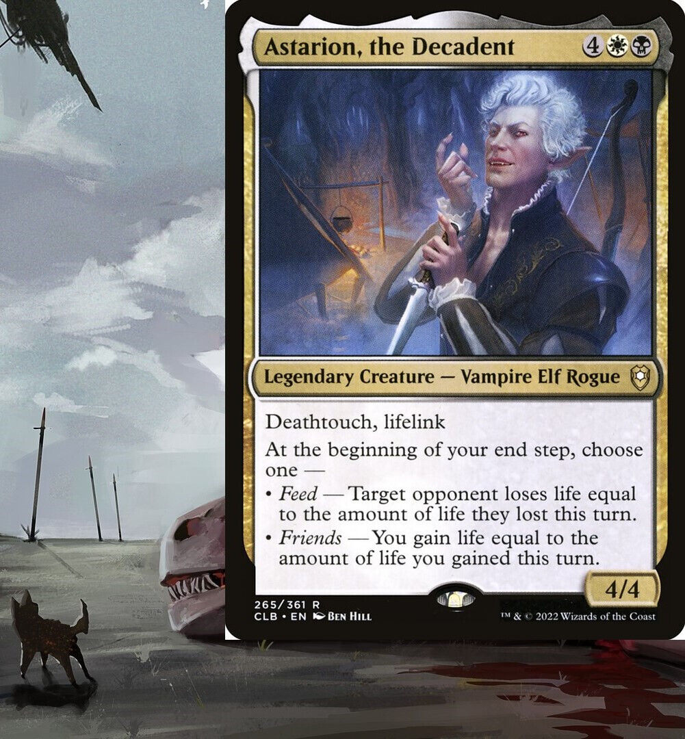 Astarion, the Decadent Lifegain Commander Deck MTG EDH Ready Astarion, the Decadent Lifegain Commander Deck MTG EDH Ready