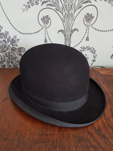 Antiker Melonenhut. Hepworths Leeds und London.Super Zustand - Bild 4 von 8