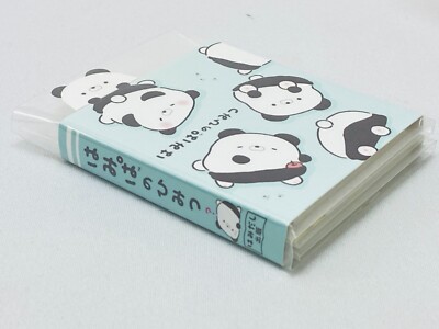 San-X Hamipa Panda mini mini Memo Pad 4 design 80sheets / Japan New