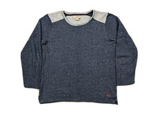 Tommy Bahama Lounge Sweatshirt Sleep Shirt Long Sleeve Navy Blue Men's Size M