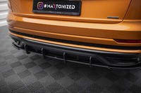 Street Pro HeckschüRze FüR Audi Q8 S-Line Mk1 Diffusor Ansatz Flaps