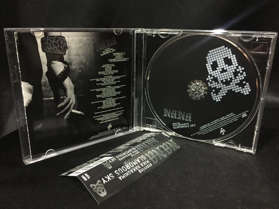 Nana starring Mika Nakashima Glamorous Sky JAPAN OBI CD (Sony Music 2005) J-ROCK Foto 2 de 4