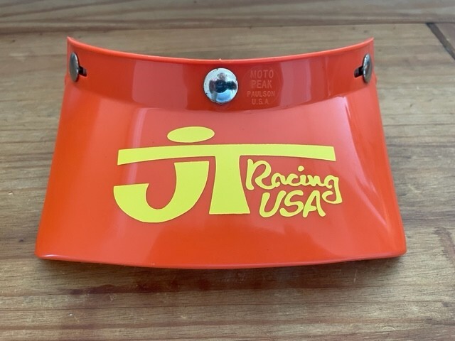 jtレーシング　バイザー VINTAGE JT RACING VISOR(ビンテージJTレーシングバイザー