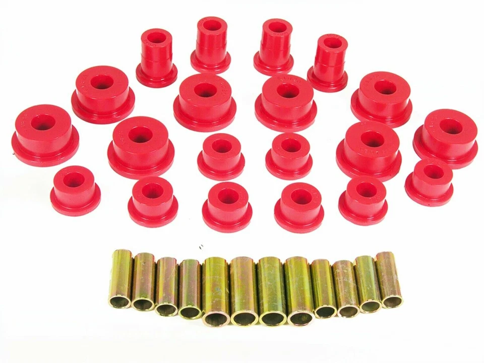 PROTHANE Pontiac FIERO 88 1988 REAR LINK TRAILING ARM Poly BUSHING KIT (Red) - Image 2 of 2