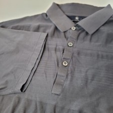 Hart Schaffner Marx, Gray Polo Shirt, Size XL