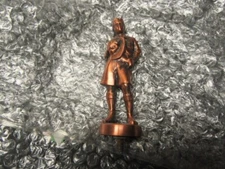 McKenzie Boy Scout Statuette, 4 1/2 Inch Tall, Copper    eb17