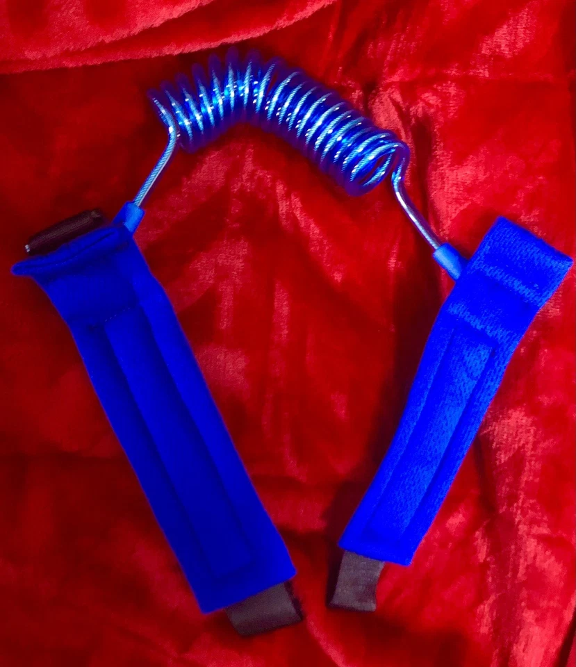 HYDERON Child Safety Anti-lost Wrist Link Child Strap BRACELET Age 1+ Up,Blue - Image 2 of 4