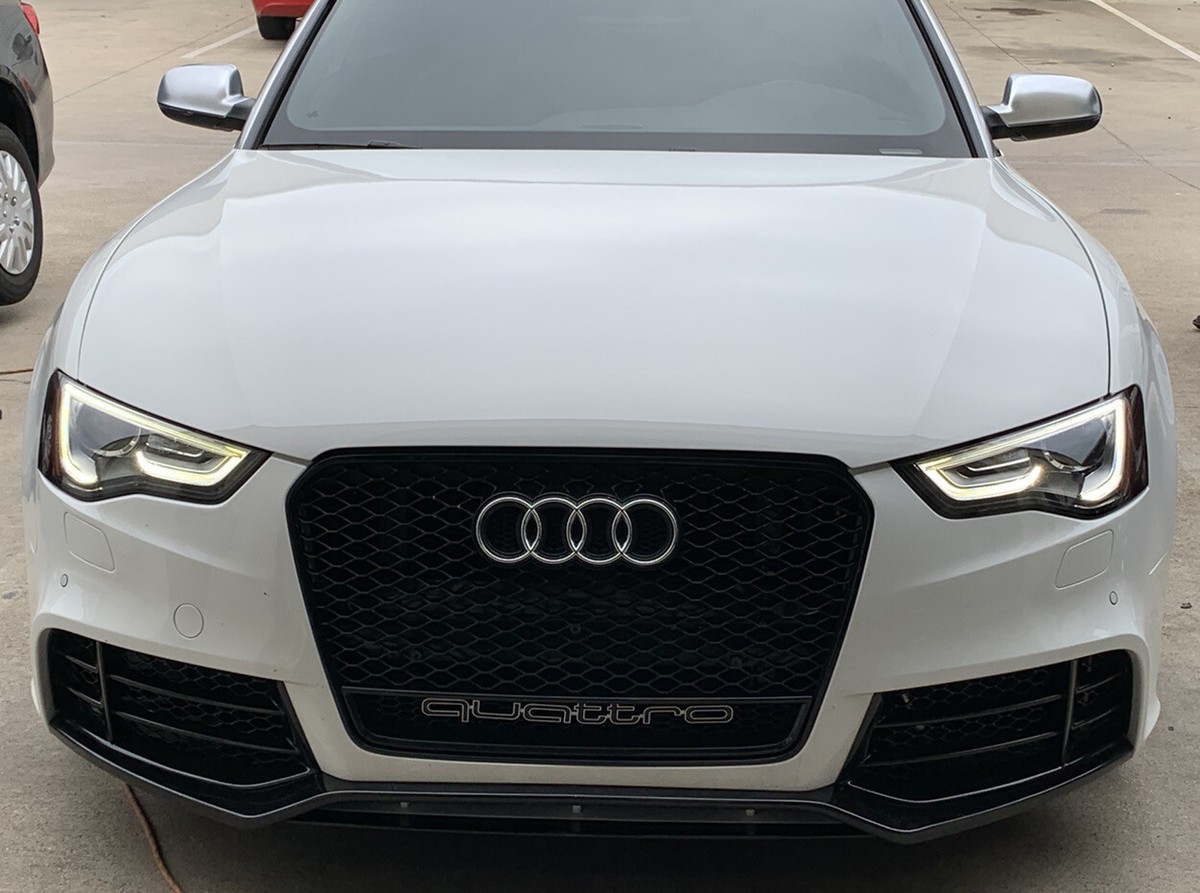 13-17 AUDI A5/S5 B8.5 QUATTRO RS5 STYLE HEX MESH HONEYCOMB GRILLE 