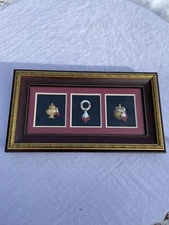 Benjarong Thailand Framed Art Home Decor Ritual Dhupur