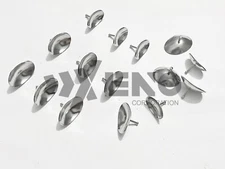 6pcs Set Laser Eye Shield Corneal Protector Stainless Steel Small Medium Large