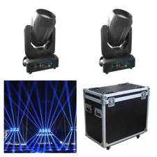 2pc/17r 350W led beam moving head stage show light beam 350 case