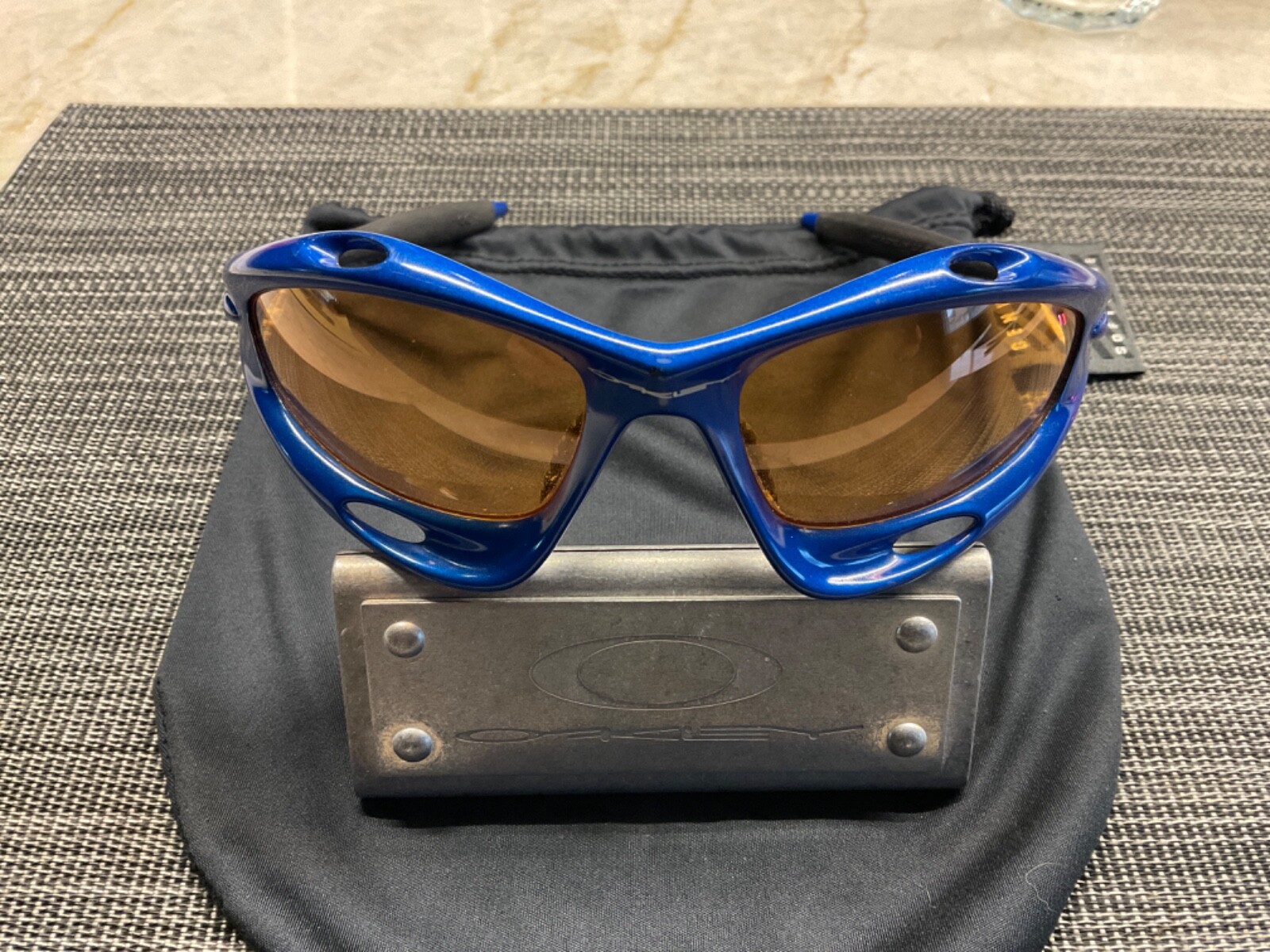 オークリーracing jacket sunglass blue オークリーracing jacket sunglass blue 【公式通販】