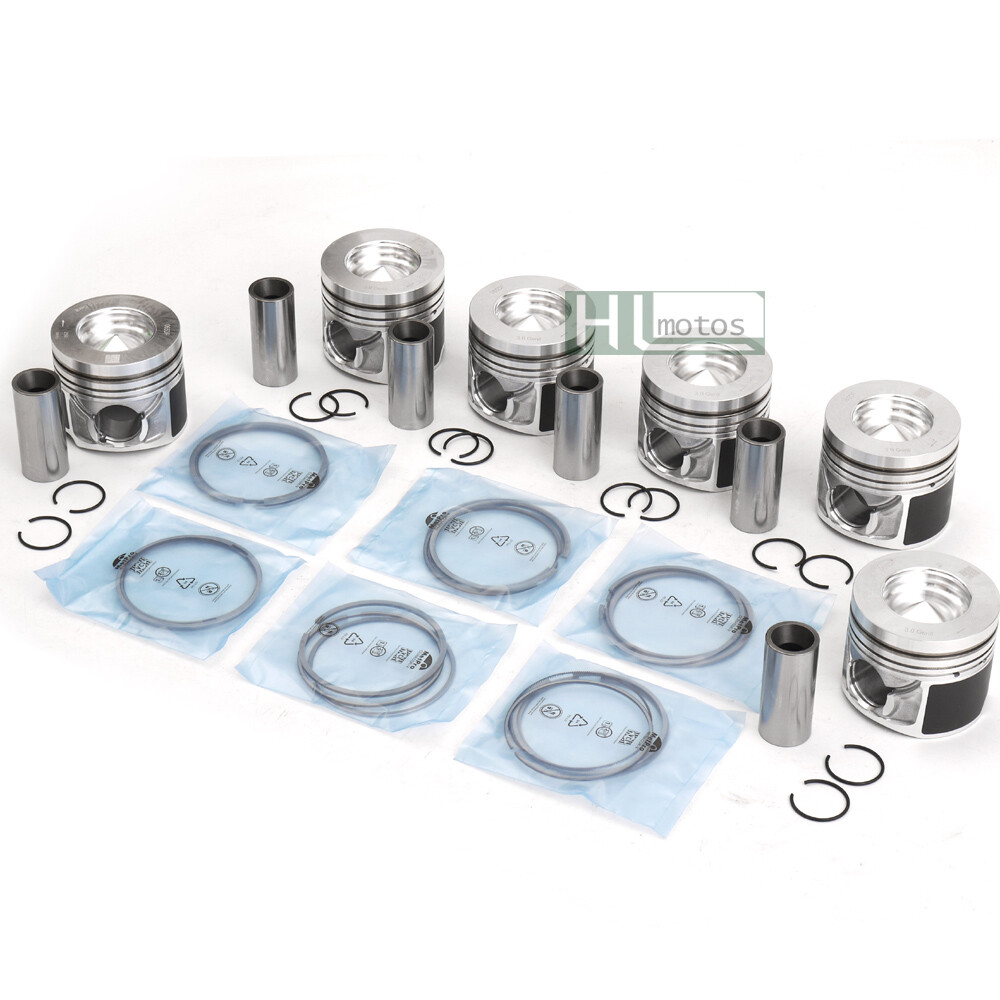 STD MAHLE Pistons & Rings Set Φ83mm for Audi A6 Q5 Q7 VW Touareg 3.0