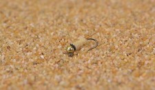 6 Flies - Tungsten Buckskin Nymph Jig Head Fly - Euro nymph - Hanak Hook