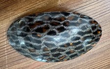 vintage tortoise shell Design Oval Barrette Made In France