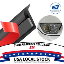 16 Feet Rubber Seal Strip T-shape Moulding Trim Car Door Weather Strip Edge