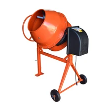 Heavy Duty 170L Steel Cement Mixer Electric Concrete Mortar Contractor