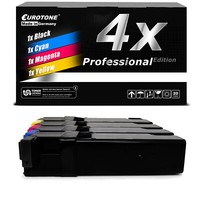 4X Pro Toner F�R Dell 2130-Cn 2135-Cn