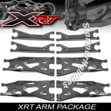 Traxxas XRT BLACK Suspension Arms, Complete Package With All 8 Arms